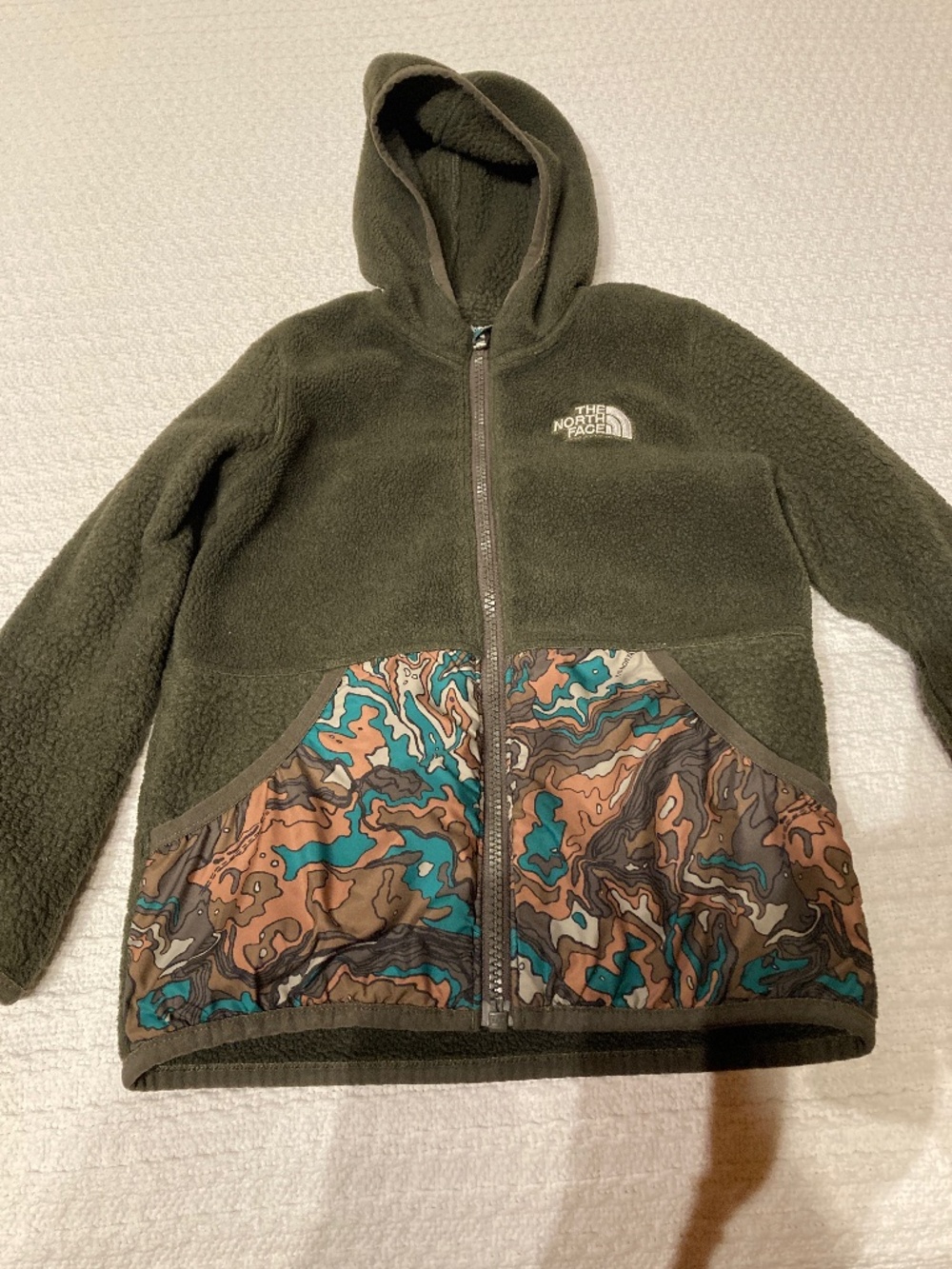 The North Face boys fleece hoodie 6